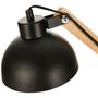 Voir la diapositive 2 : MARKET24 Flexo/Lampe de bureau EDM 32116 Noir Bois Métal 60 W E27 Ø 16 x 52 cm Ø 16 x 53 cm