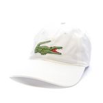 Lacoste Casquette he Mixte Lacoste Twill Big Croch. Coloris disponibles : Blanc