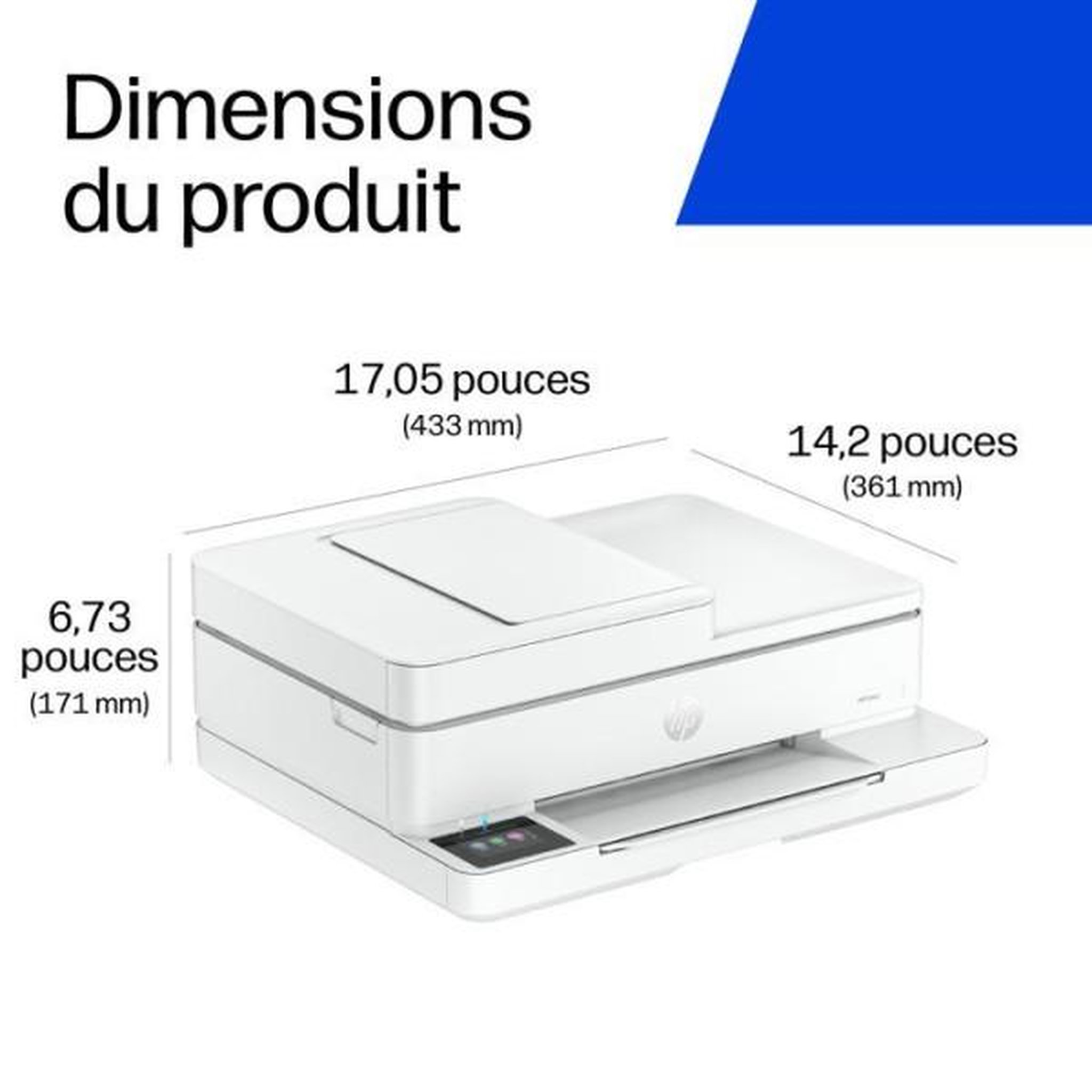 Voir la diapositive 6 : HP Imprimante tout-en-un HP Envy 6530 Jet d'encre couleur - Copie Scan - Recto verso automatique