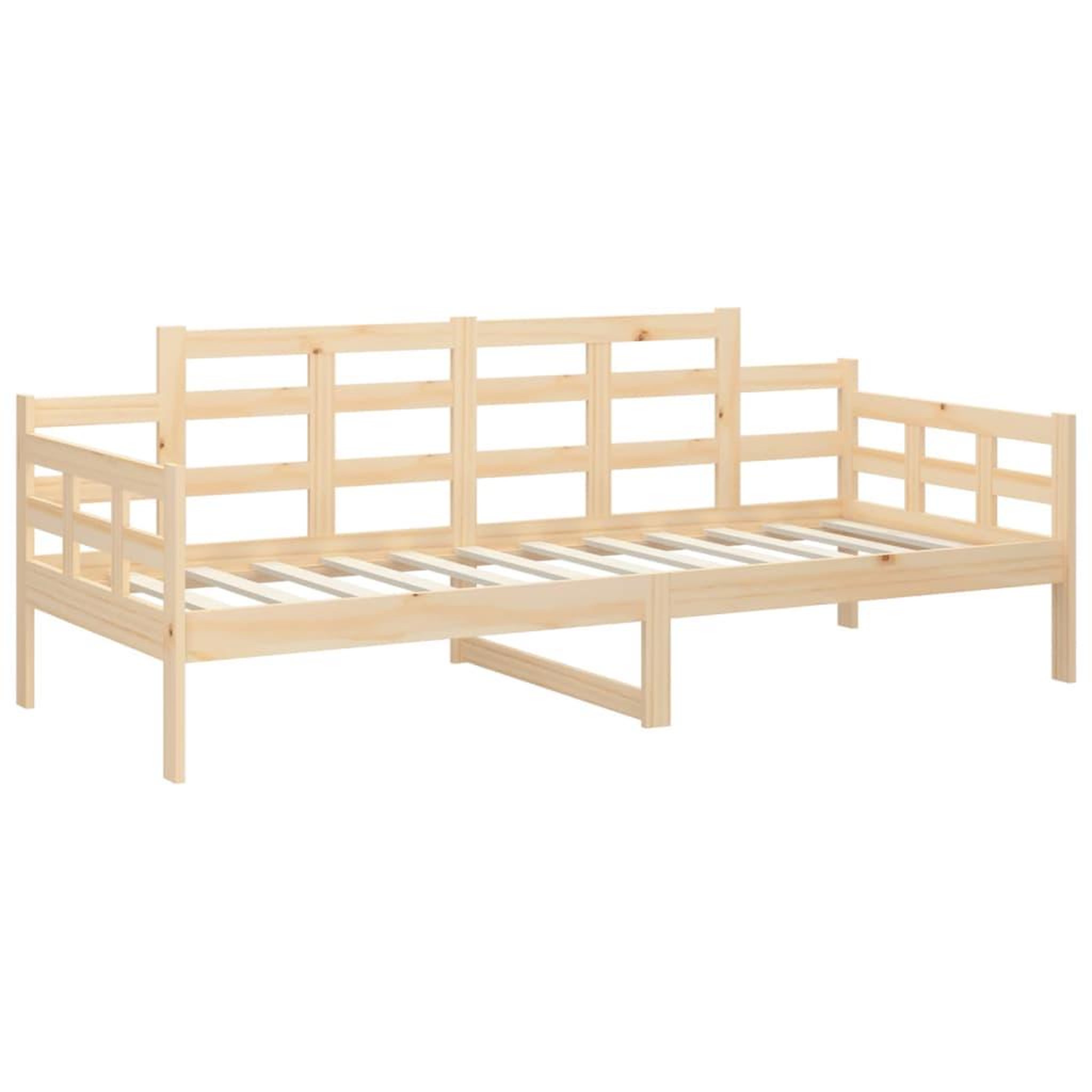 Voir la diapositive 4 : VIDAXL Lit de jour sans matelas bois de pin massif 90x190 cm