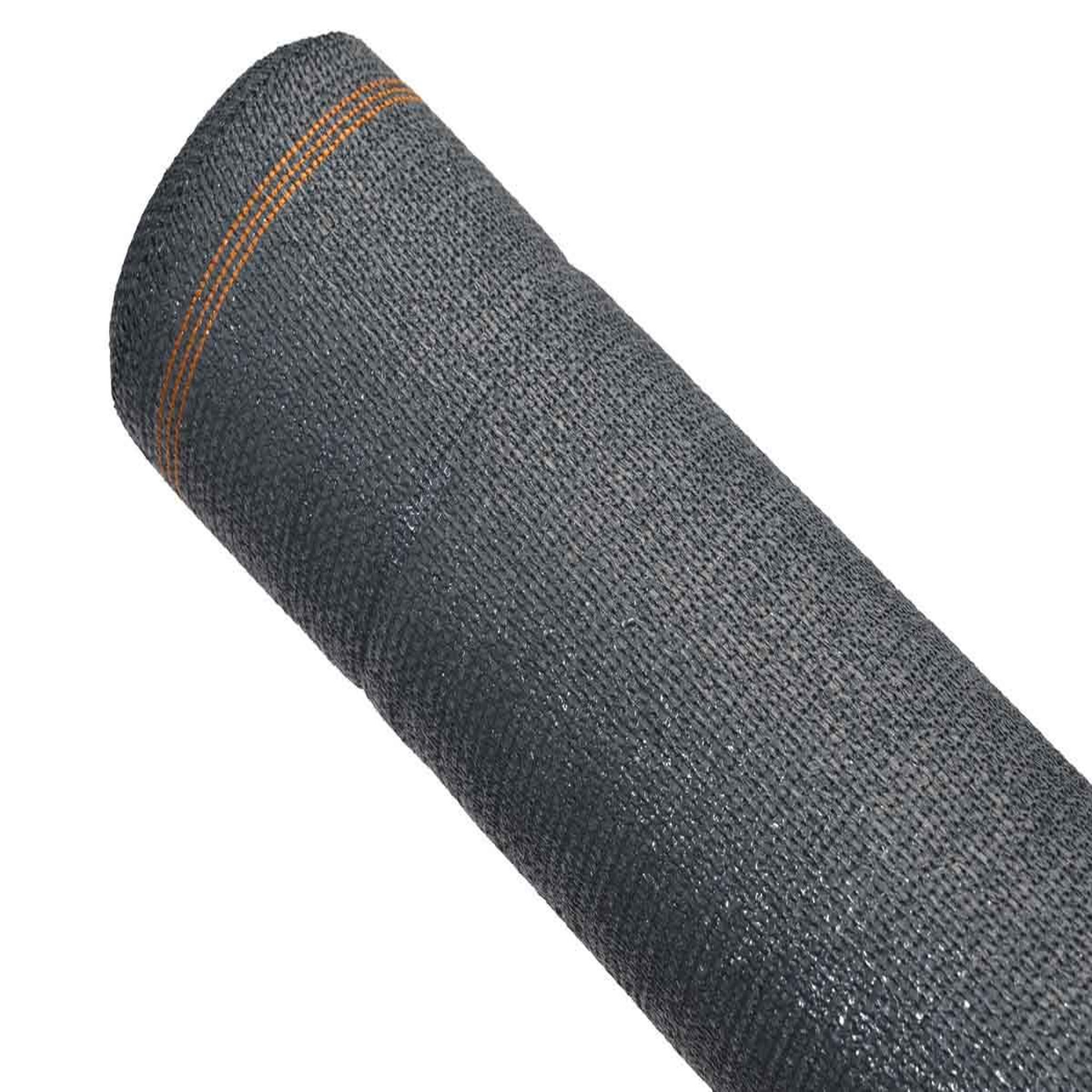 Voir la diapositive 3 : JARDIDECO Brise vue en toile tissée gris anthracite 25 m x h.1,80 m - jardideco