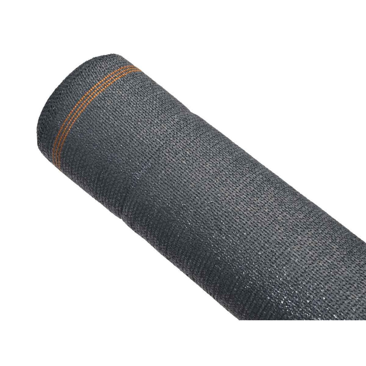 JARDIDECO Brise vue en toile tissée Gris anthracite 25 m x H.1,80 m - Jardideco