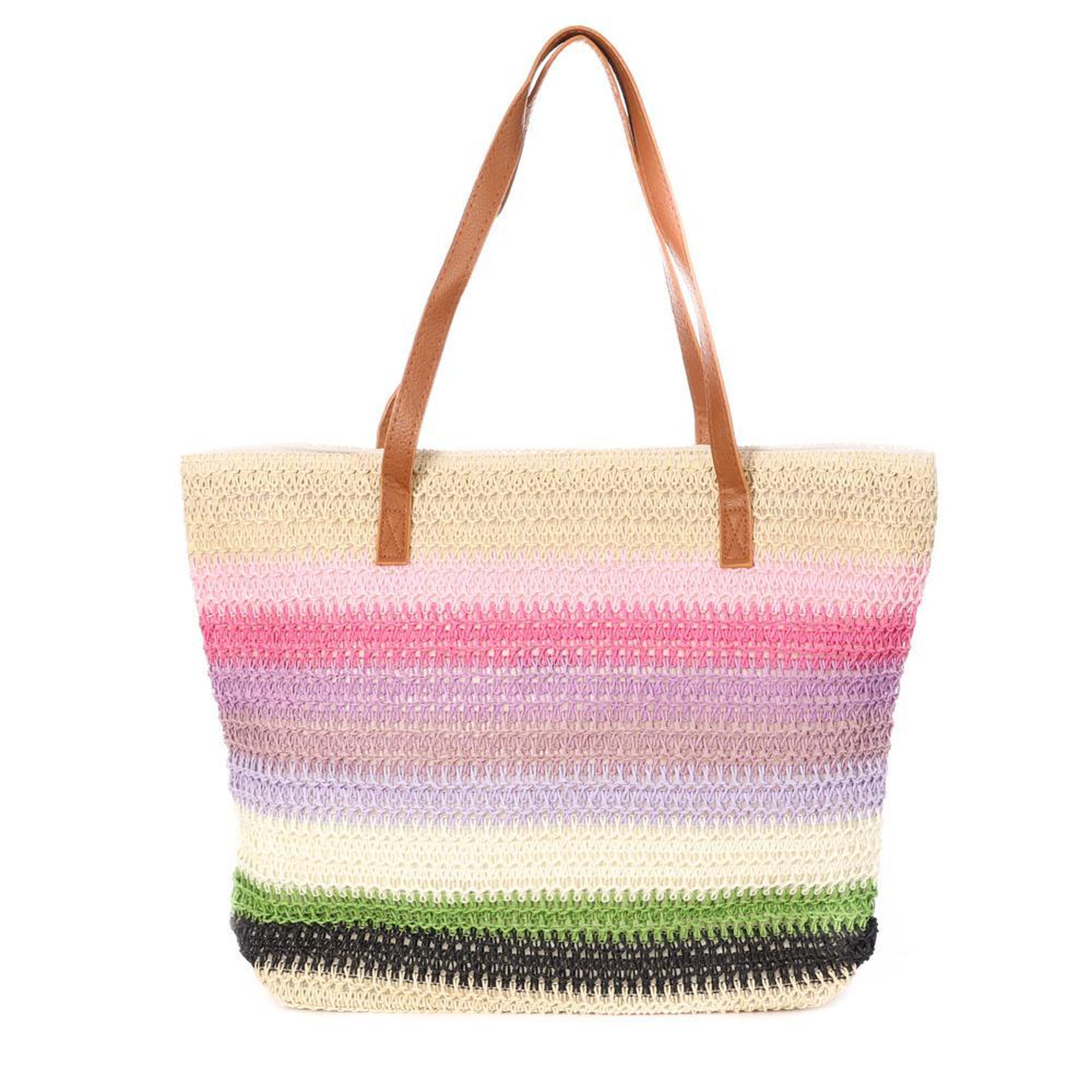 Voir la diapositive 2 : GERARD PASQUIER Panier de Plage Rose Femme Gérard Pasquier Bichette