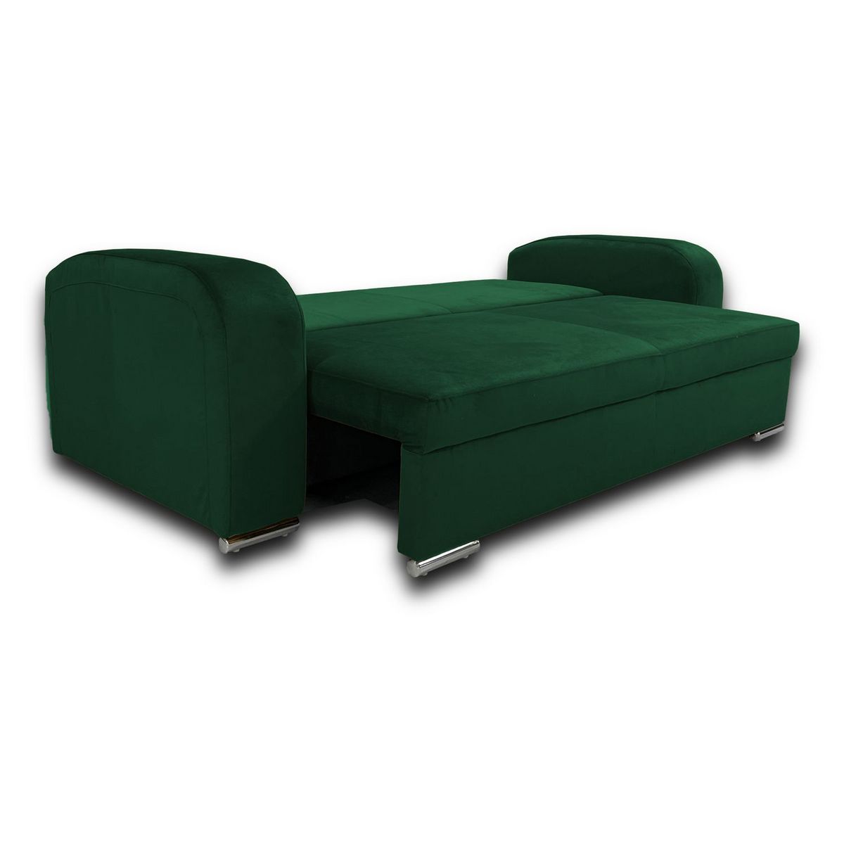 Canapé droit convertible 3 places tissu BOB