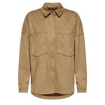 Only Chemise  Femme Only Janine stina. Coloris disponibles : Marron