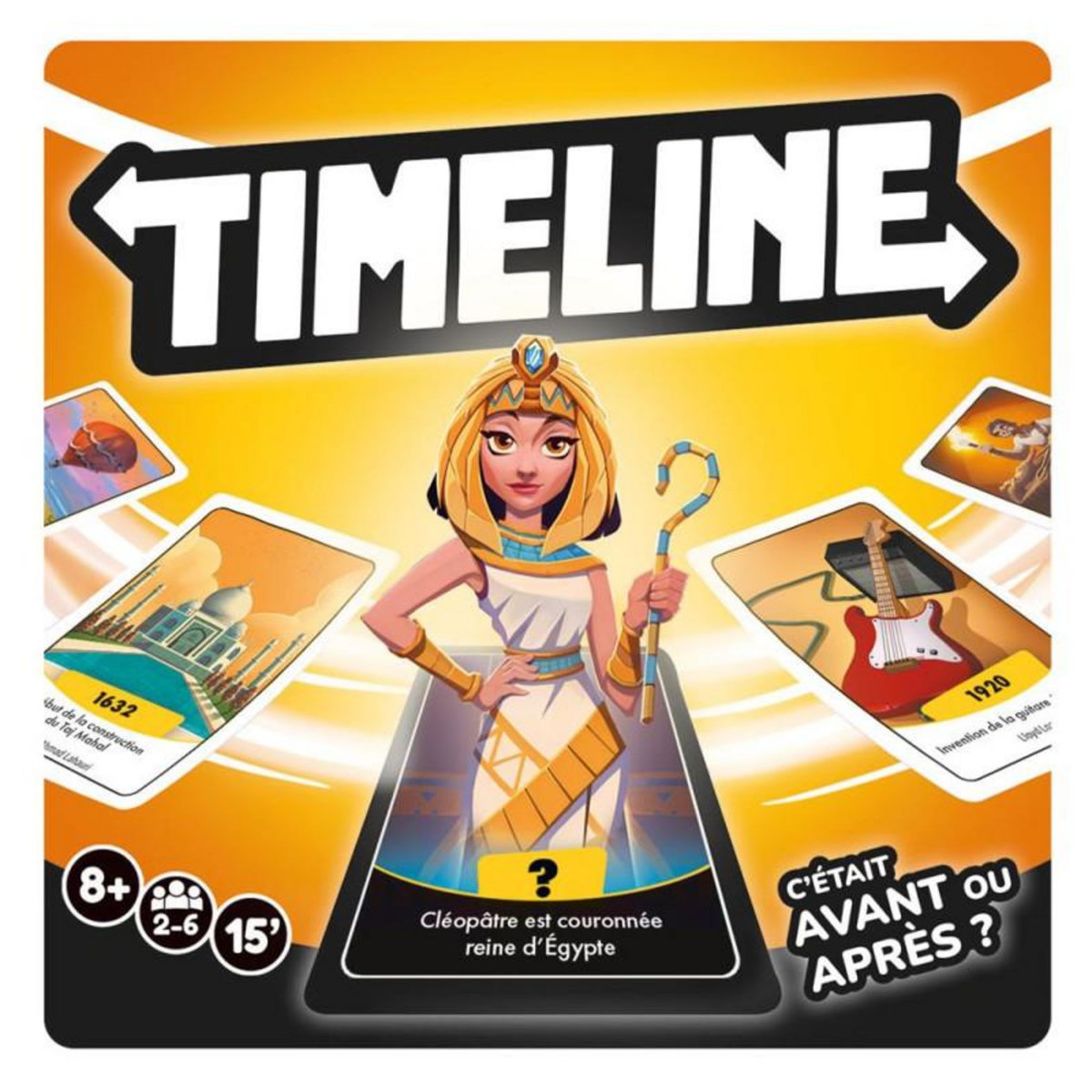 Asmodee Jeu de culture générale Asmodee Timeline Clutch Box