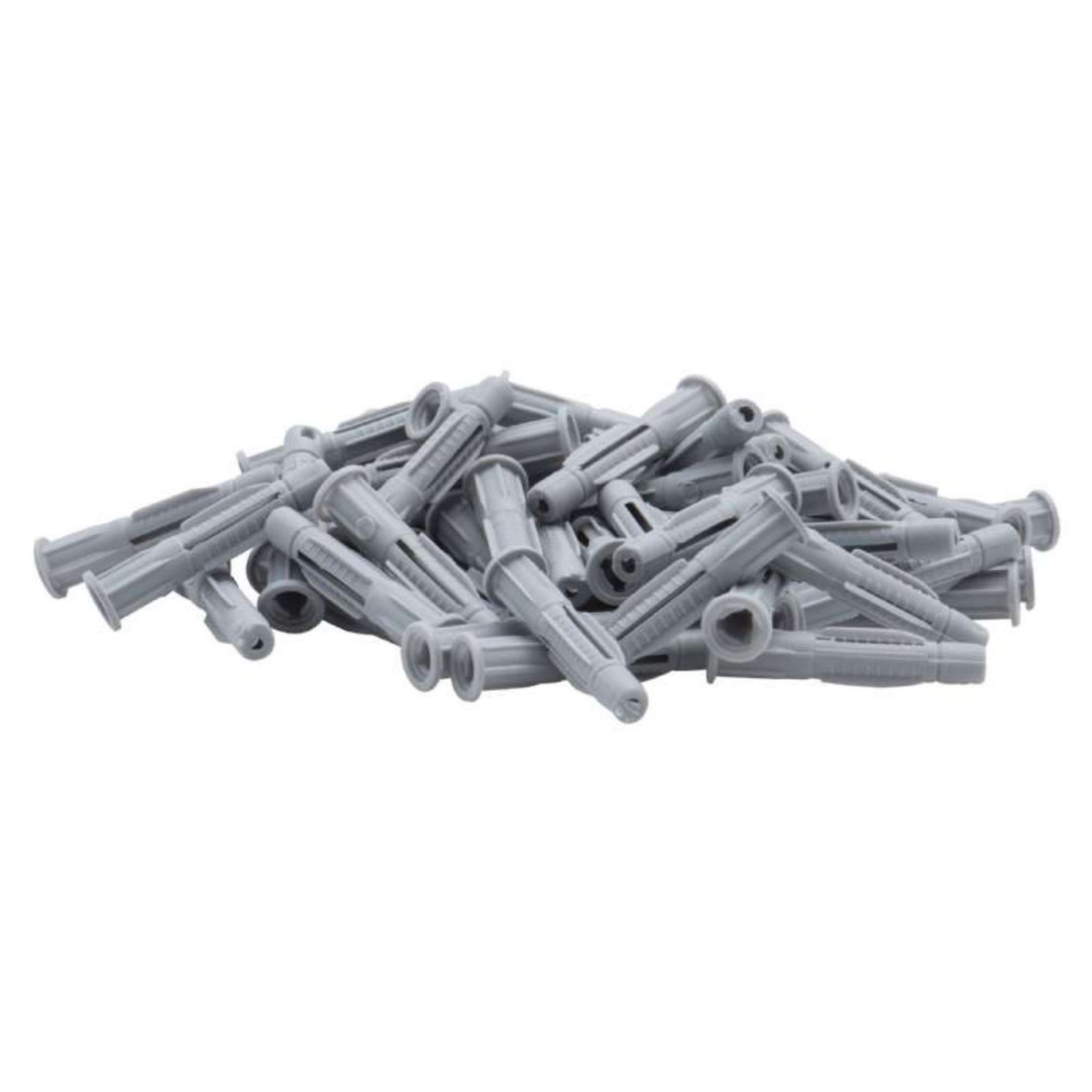 Voir la diapositive 3 :  Cheville nylon multi matériaux Vissal Ø6 mm  lot de 60 chevilles