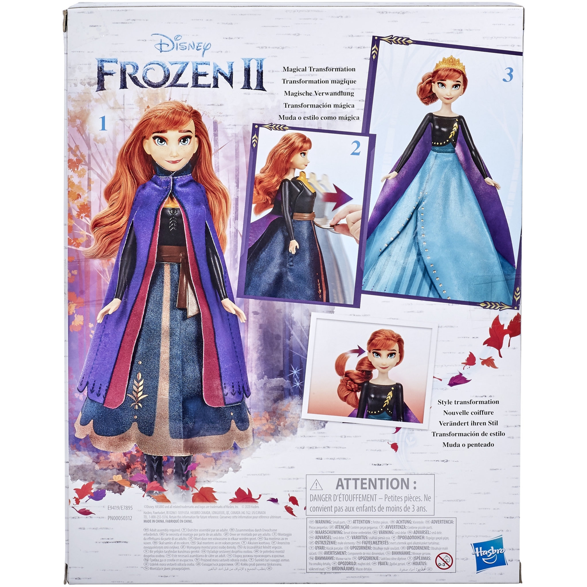 Voir la diapositive 8 : HASBRO Poupée Elsa transformation finale Reine des neiges