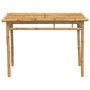 Voir la diapositive 4 : VIDAXL Table a manger de jardin 110x55x75 cm bambou