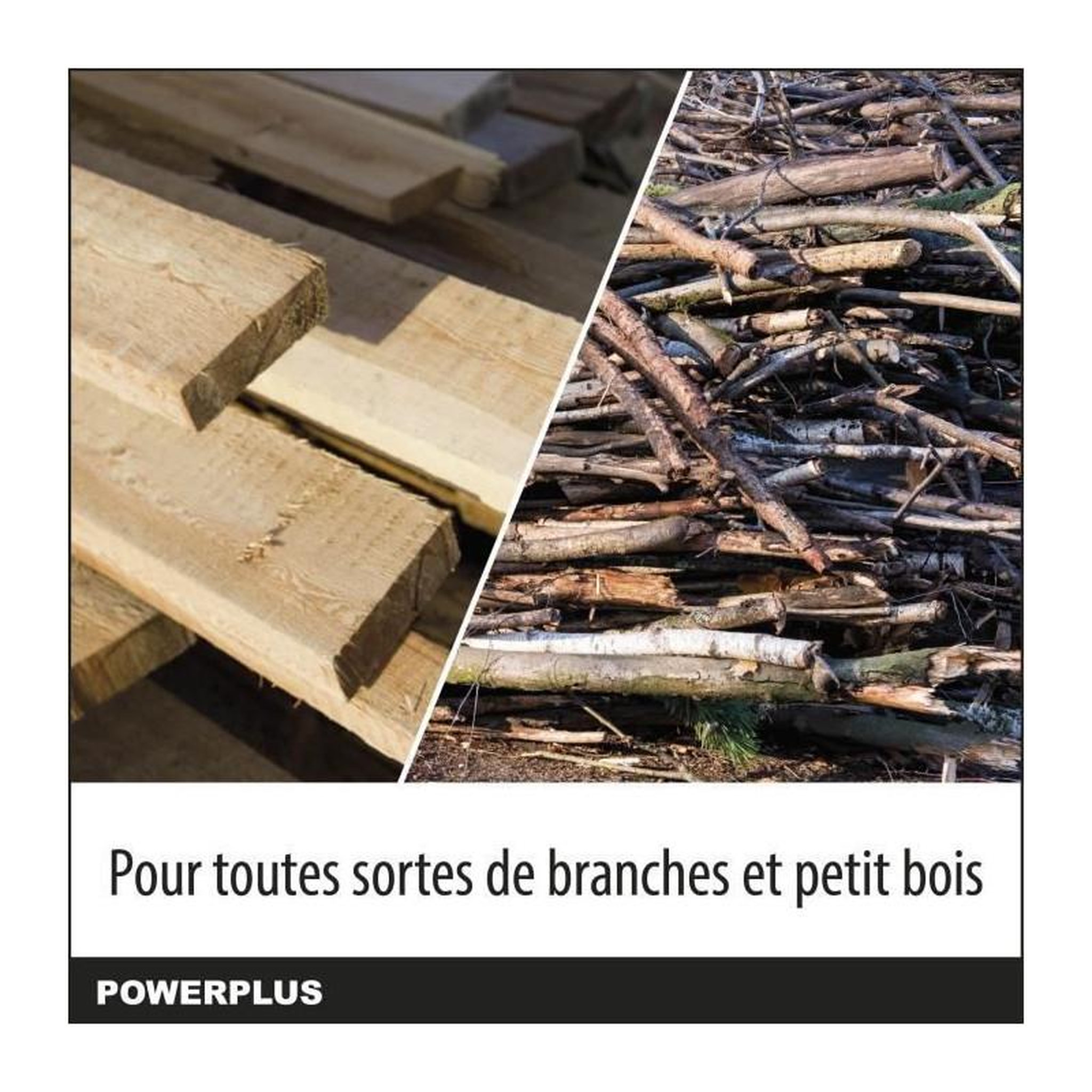 Voir la diapositive 2 : DUAL POWER Mini tronçonneuse a batterie 20V Dual Power POWDPG7572 - Guide de 100 mm a 14 Dents - Livré sans batterie ni chargeur