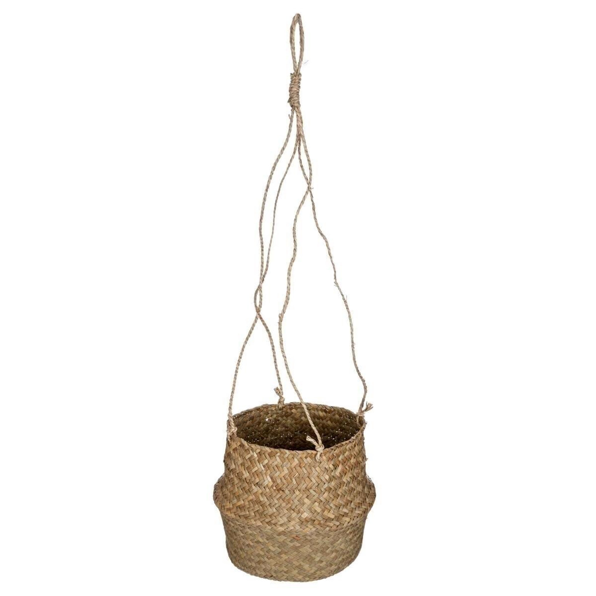 ATMOSPHERA Cache-Pot à Suspendre  Seagrass  18cm Naturel
