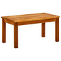 Voir la diapositive 1 : VIDAXL Table basse de jardin 70x40x36 cm Bois solide d'acacia