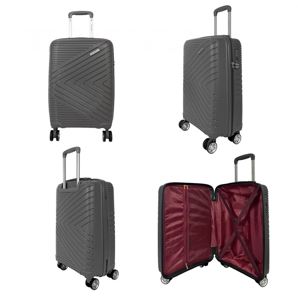 David Jones Valise cabine rigide TSA 56cm