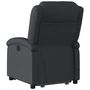 Voir la diapositive 5 : VIDAXL Fauteuil inclinable de massage noir cuir veritable