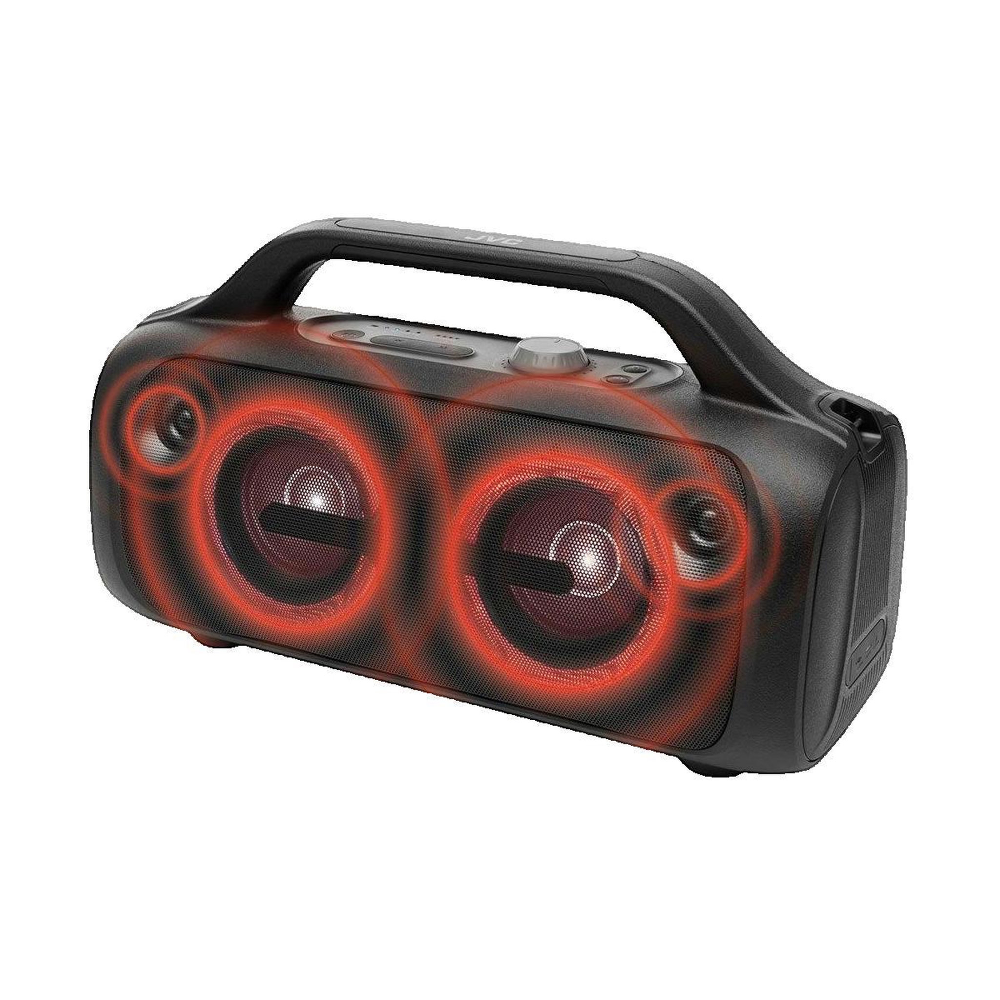 Voir la diapositive 2 : JVC Haut-parleur portable Bluetooth JVC XS-E843 80 W Noir