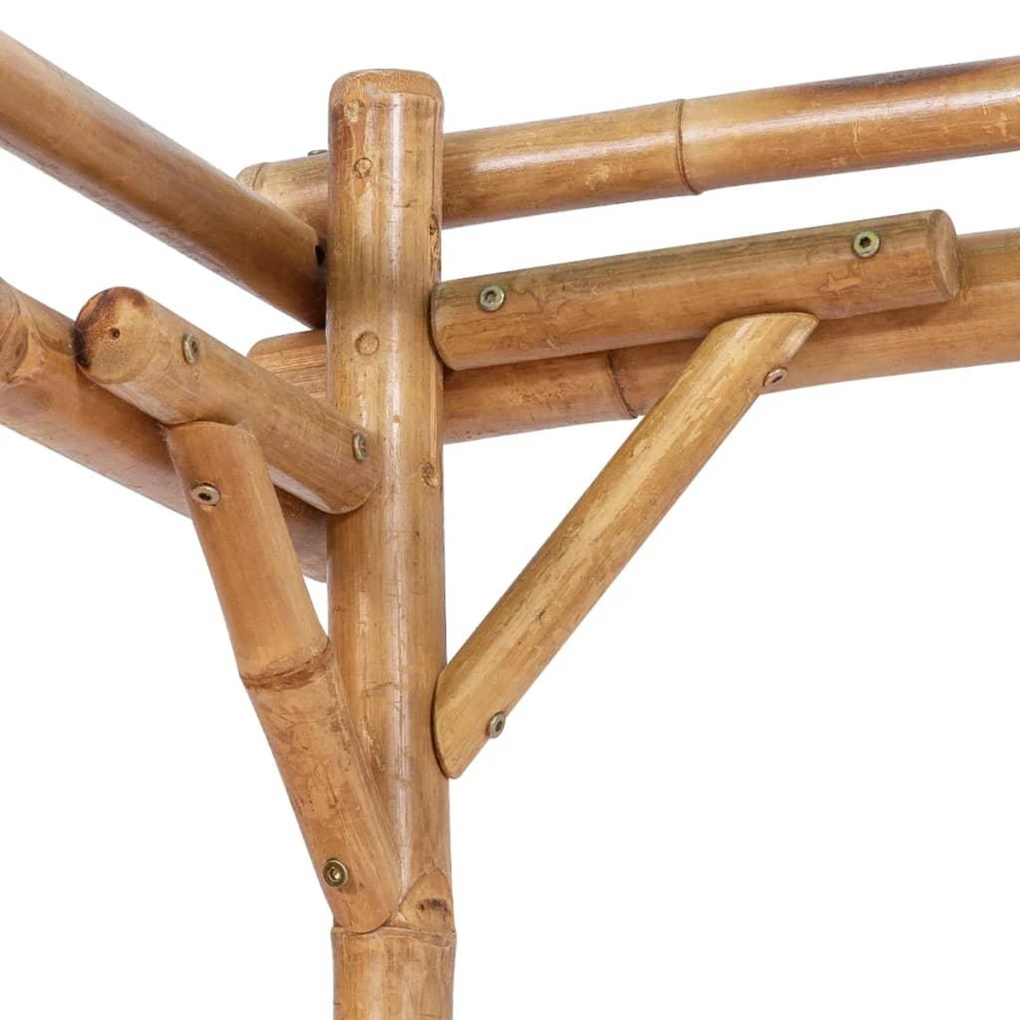 Voir la diapositive 3 : VIDAXL Pergola bambou 170x170x220 cm