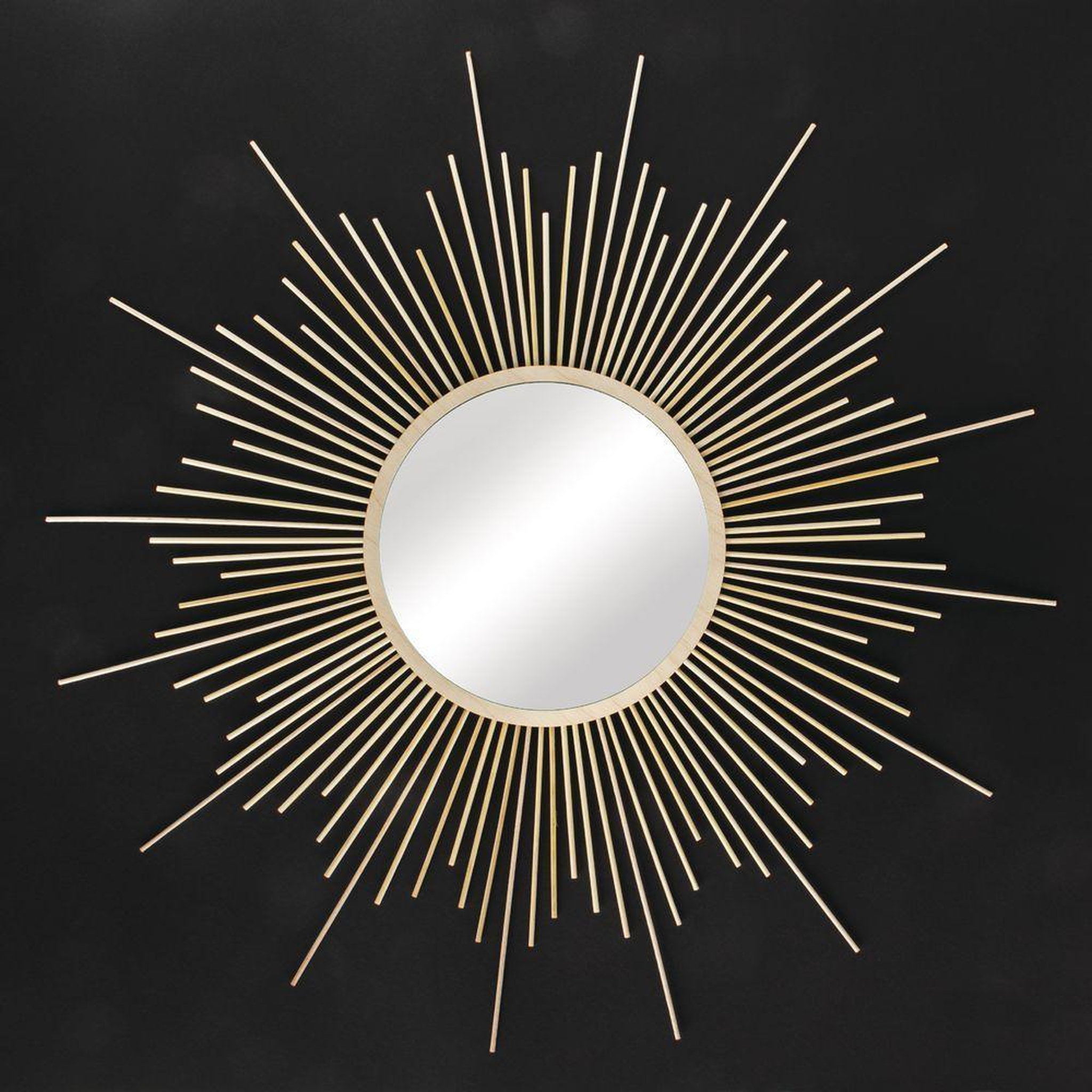 Voir la diapositive 4 : Rayher Miroir DIY soleil vintage à fabriquer soi-même ø 63 cm