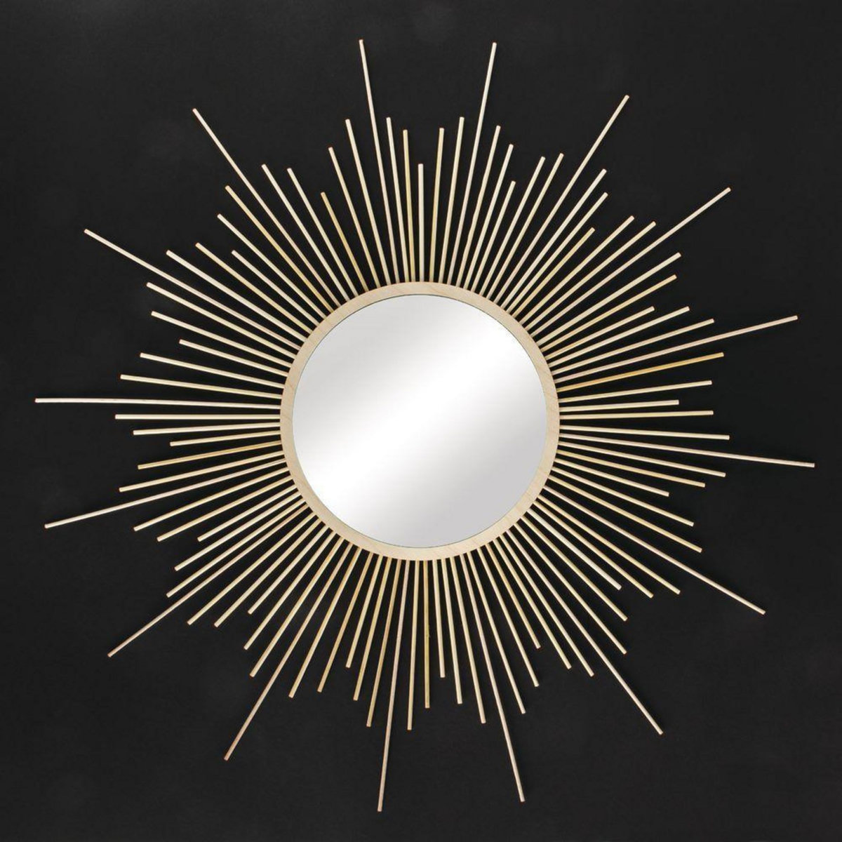 Rayher Miroir DIY soleil vintage à fabriquer soi-même ø 63 cm