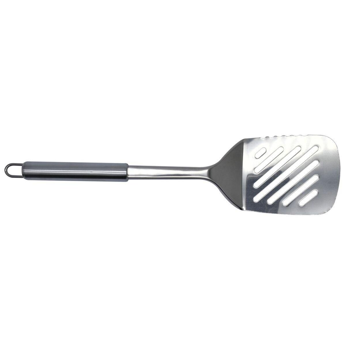 Fackelmann Spatule de cuisine ajourée en inox 33 cm Fackelmann Elemental