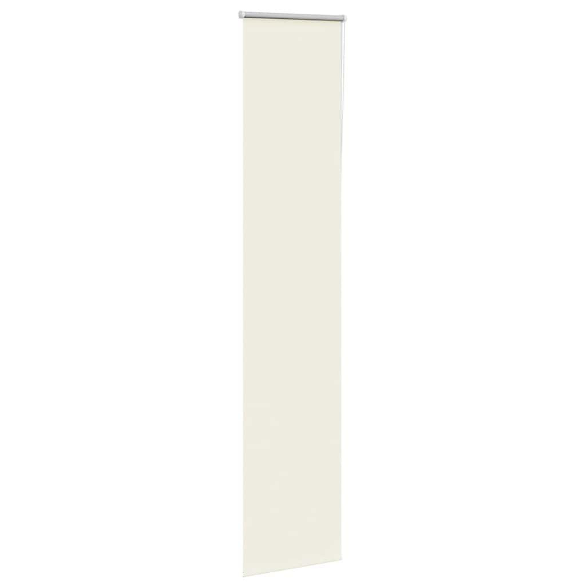 Voir la diapositive 3 : VIDAXL Store enrouleur occultant blanc casse 60x210cm largeur du tissu