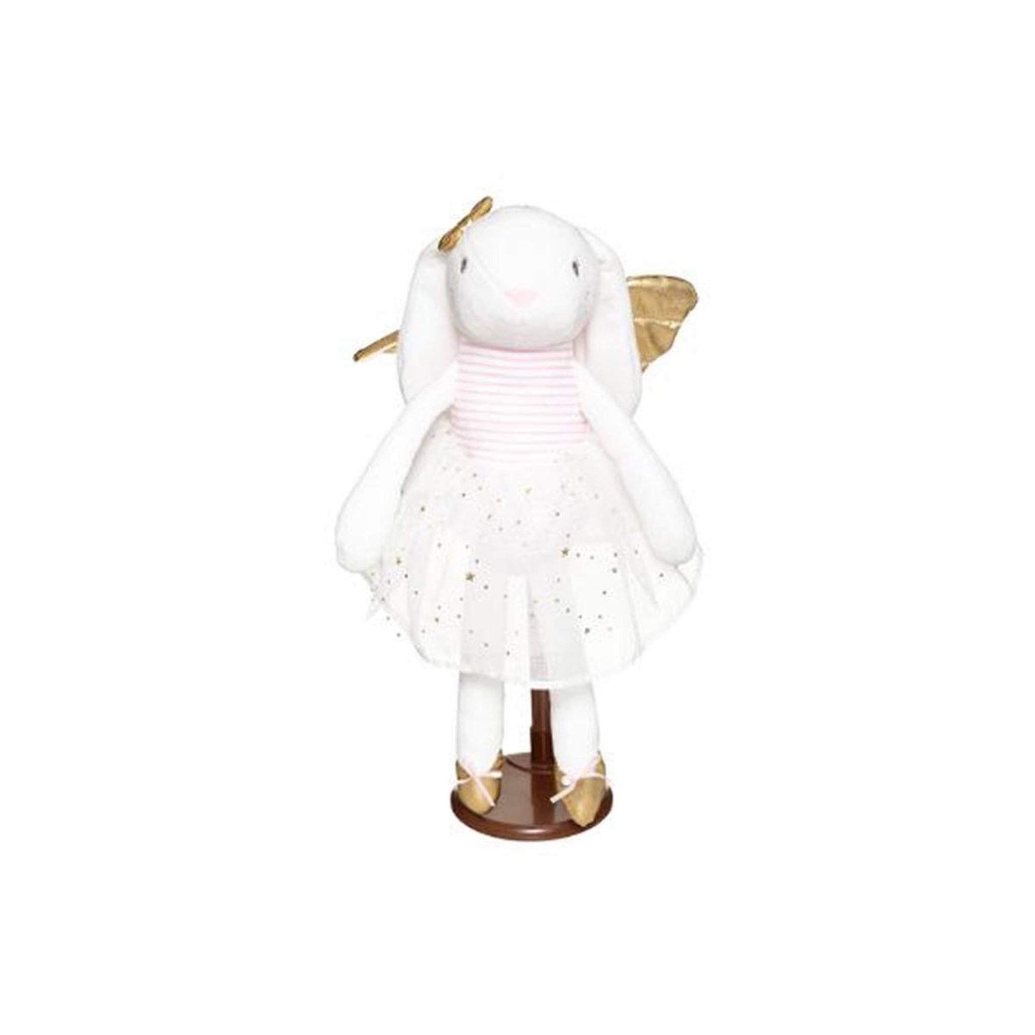 Voir la diapositive 1 : Atmosphera Kids Peluche enfant  lapin glitter  40cm blanc