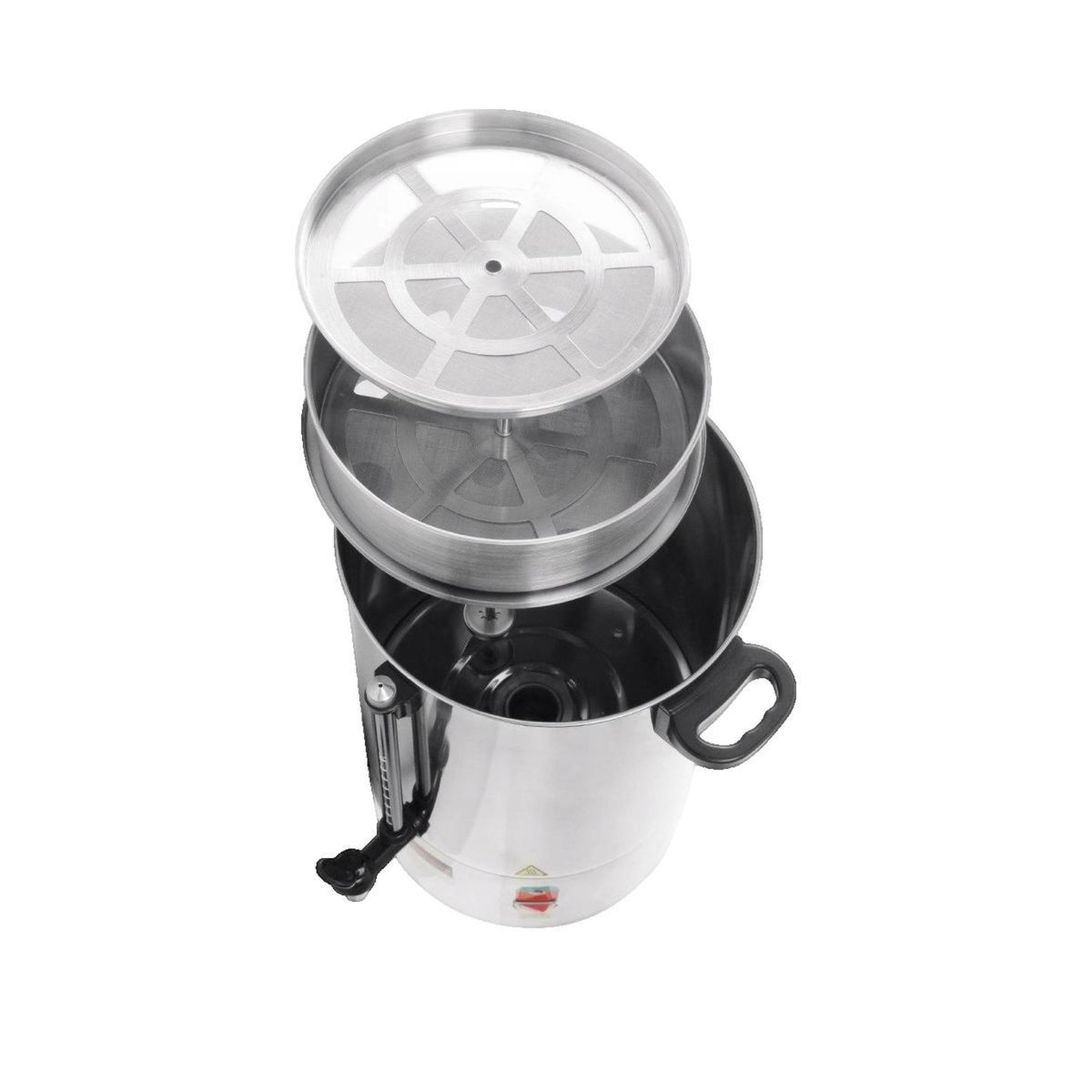 Voir la diapositive 2 : BV CORPORATION Percolateur à café et thé Hendi acier inoxydable 6 litres