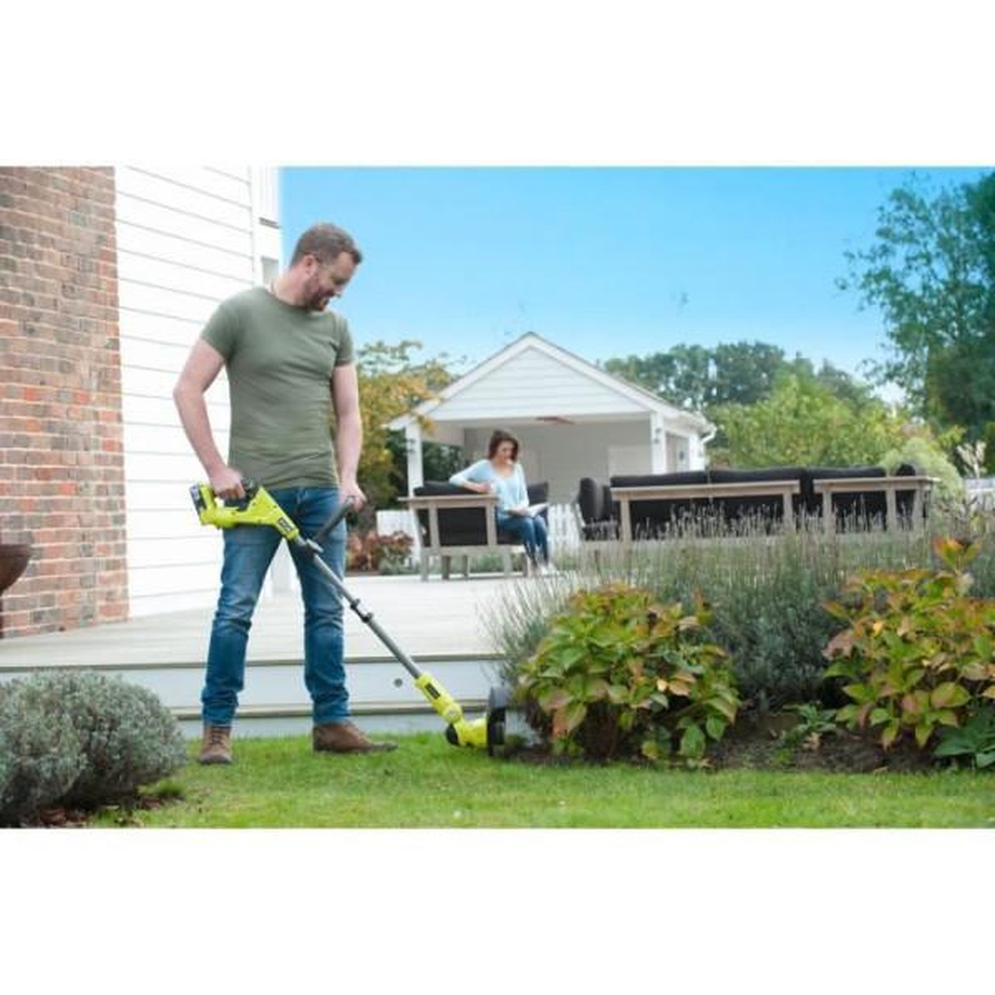 Voir la diapositive 2 : Ryobi Coupe-bordures hybride 18V ONE+ RYOBI RLT1831H25FPK - Diametre de coupe 25-30 cm + 1 batterie 2,5 Ah et 1 chargeur + RAC155