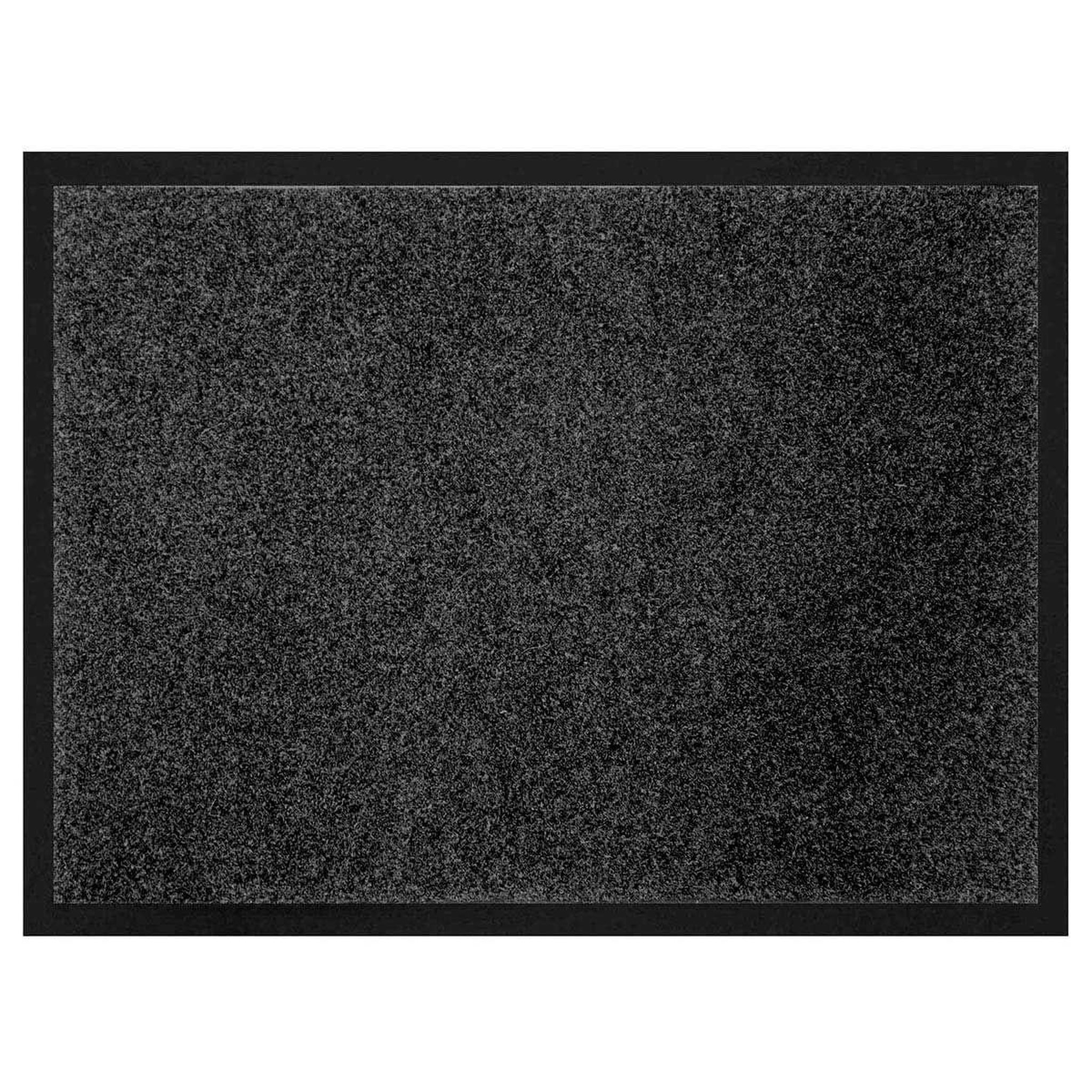 Douceur d'Intérieur Tapis d'Entrée Antipoussière  Telio  50x80cm Gris