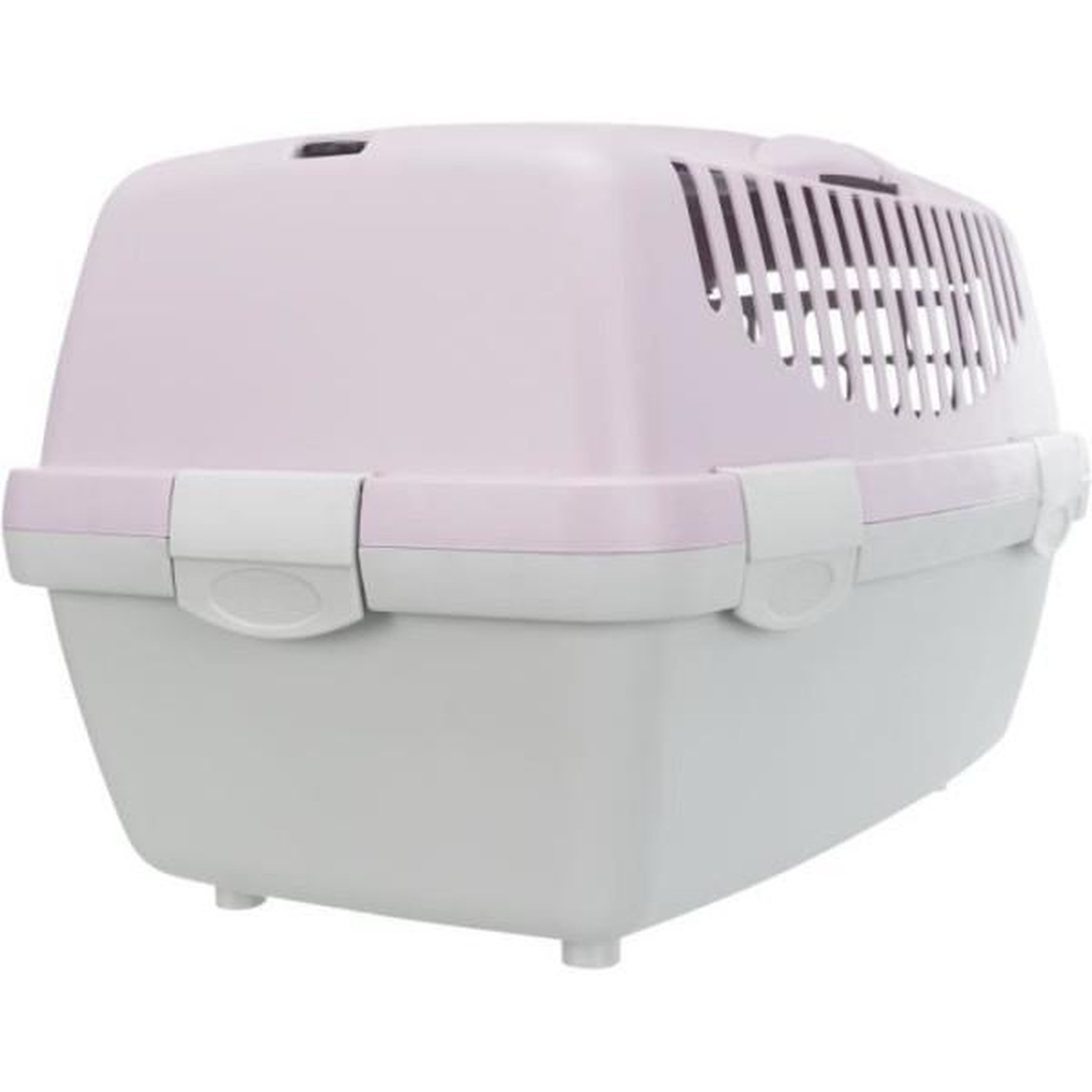 Voir la diapositive 4 : Trixie Box de transport - TRIXIE - Capri 1 - XS : 32 x 31 x 48 cm - Gris clair / Mauve