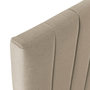 Voir la diapositive 5 : VS VENTA-STOCK Tête de lit tapissée Eris 90x60 cm Beige