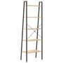 Voir la diapositive 5 : VIDAXL Etagere sur pied 5 niveaux Marron clair et noir 56x35x174 cm