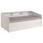 Voir la diapositive 4 : Lot de 2 tiroirs pour lit banquette 90x190/200cm NIGHT