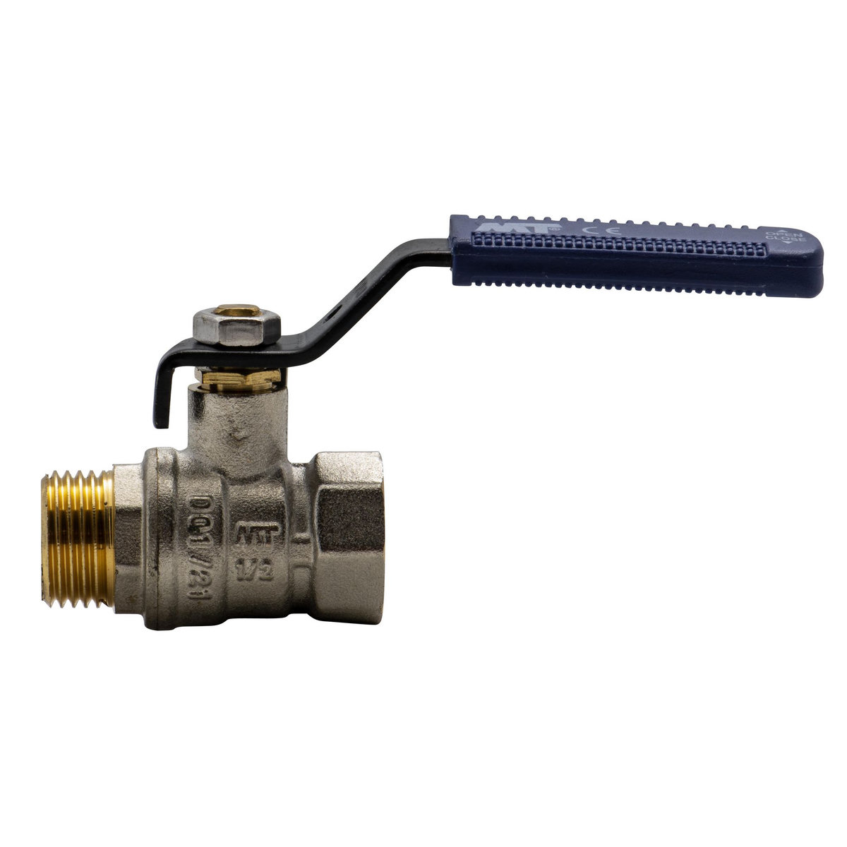 RAIN Vanne sphère laiton 1/4 tour mâle - femelle 1/2 