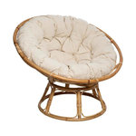 ATMOSPHERA Fauteuil Papasan en Rotin  Seram  112cm Naturel