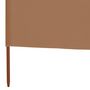 Voir la diapositive 5 : VIDAXL Paravent 6 panneaux Tissu 800 x 160 cm Taupe