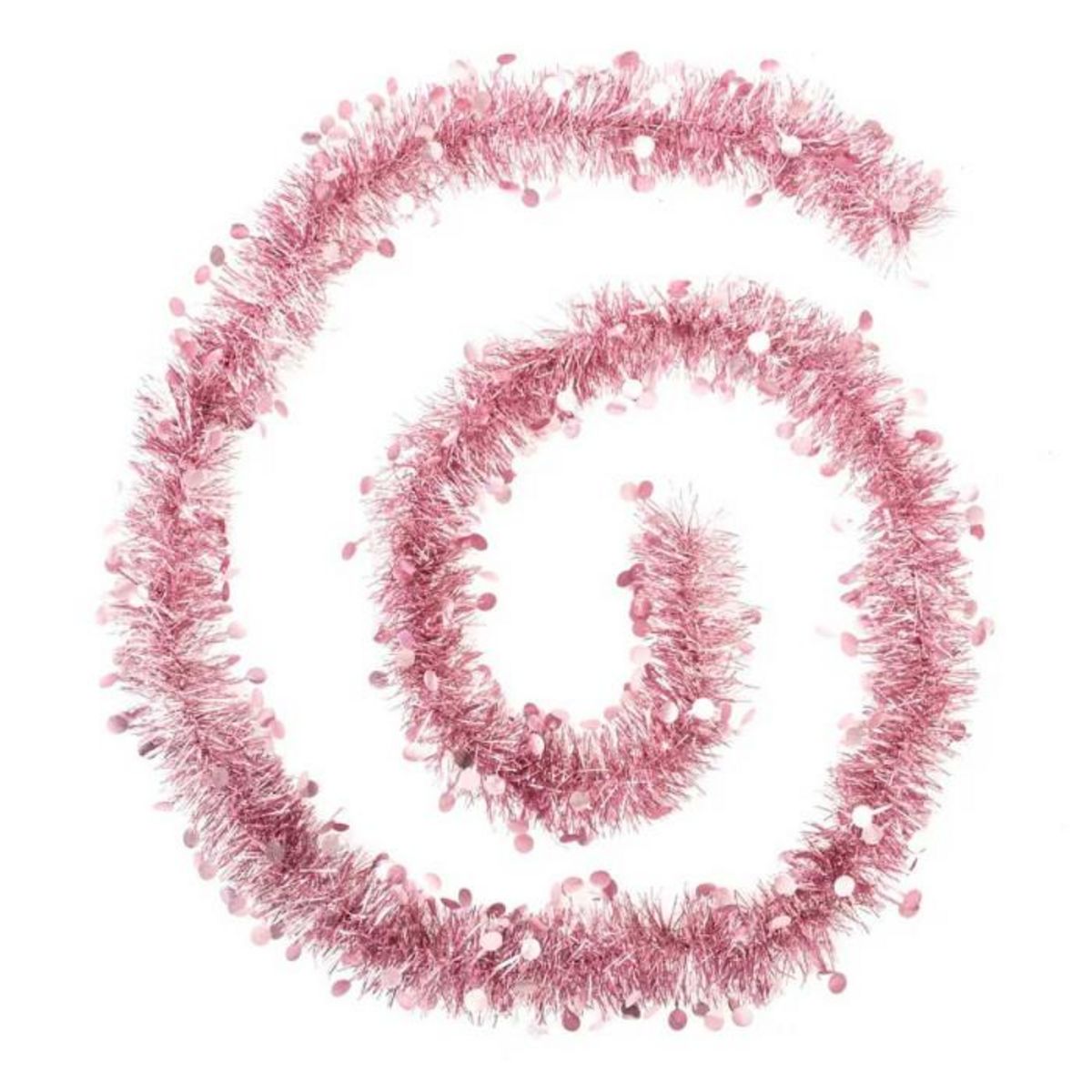 ATMOSPHERA Guirlande de Noël Pois  Colorama  200cm Rose