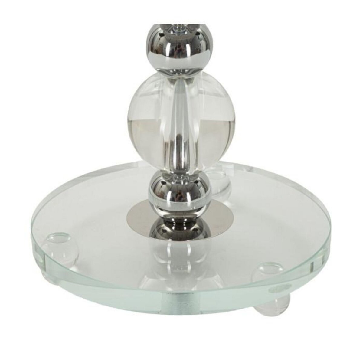 Paris Prix Lampe à Poser en Métal  Tolly  48cm Argent