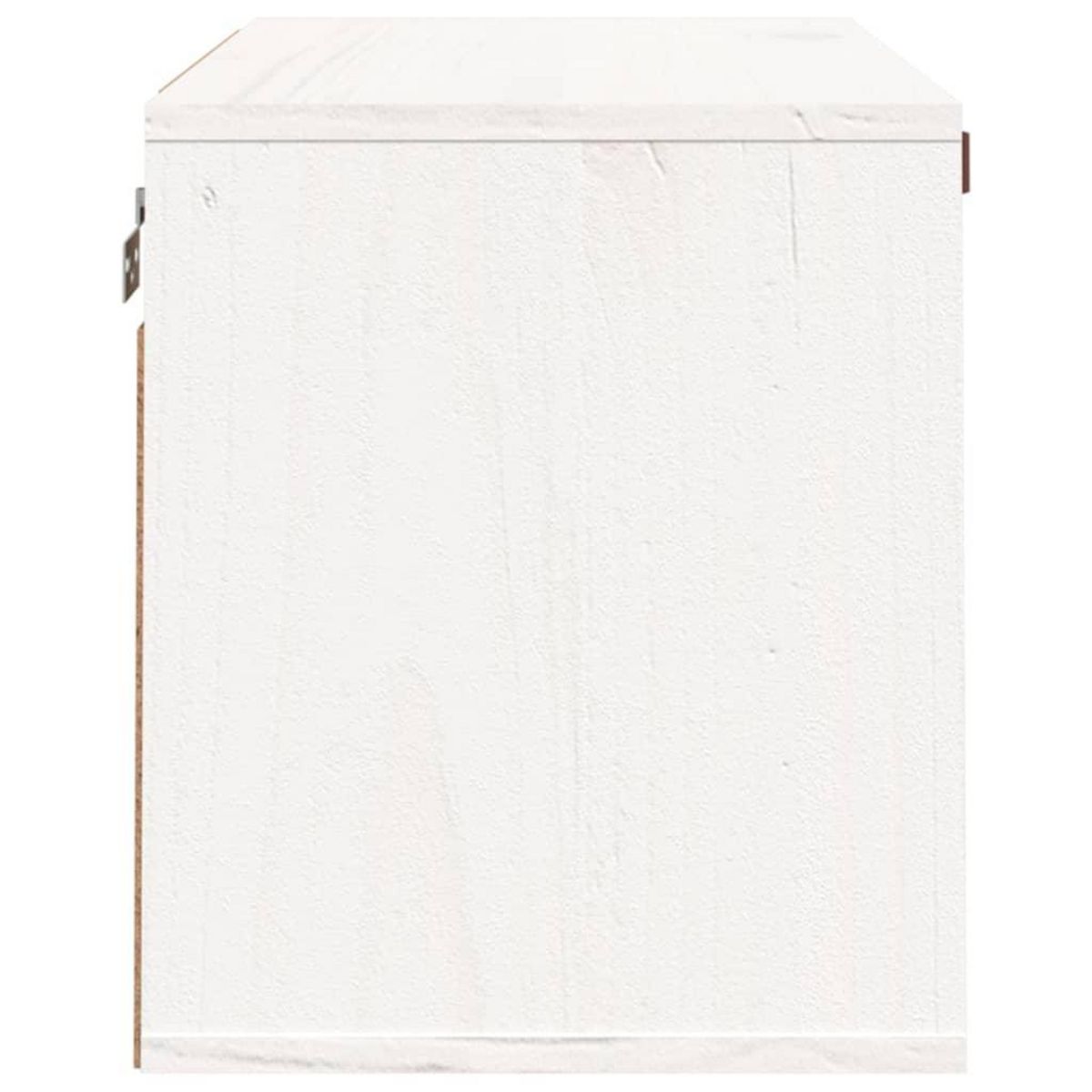 VIDAXL Armoire murale Blanc 60x30x35 cm Bois de pin massif