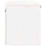 Voir la diapositive 4 : VIDAXL Armoire murale Blanc 60x30x35 cm Bois de pin massif