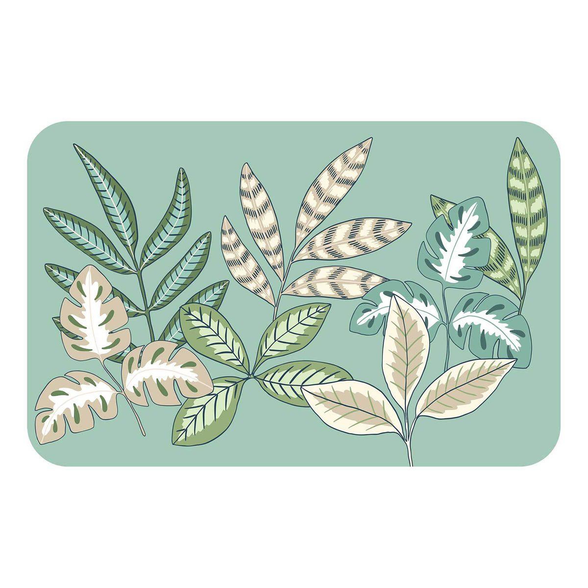 Douceur d'Intérieur Set de table imprimé  beautaline  28x44cm vert