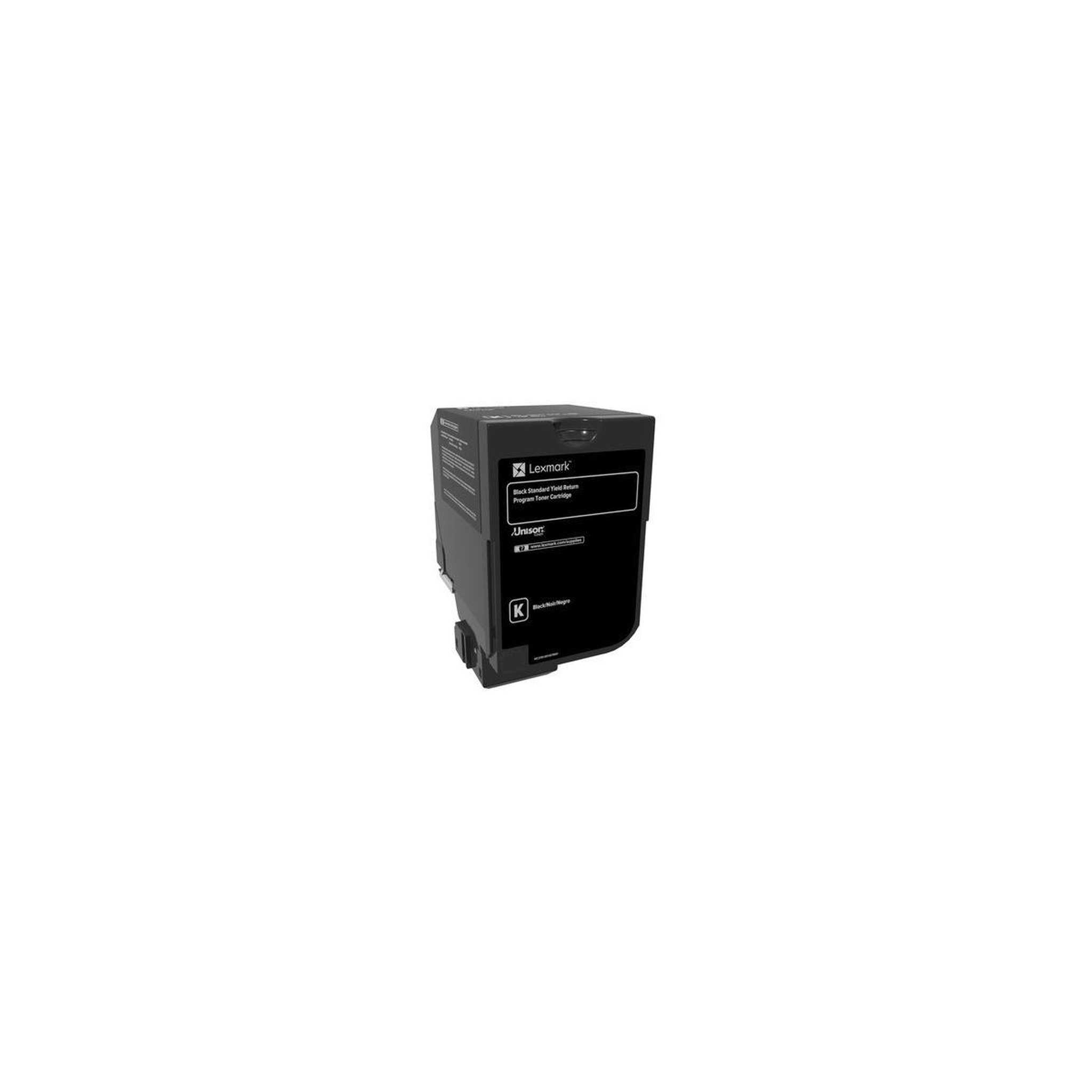 Voir la diapositive 2 : Lexmark Toner Lexmark 74C2SK0 - Noir - capacité : 7 000 pages