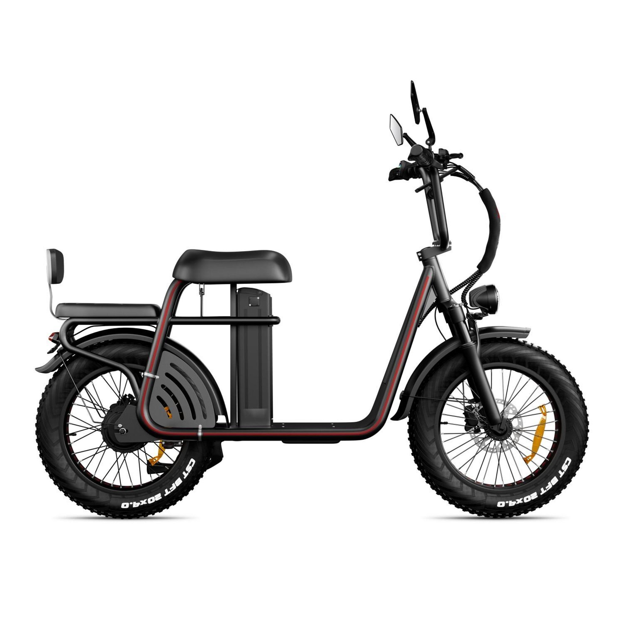 DRVETION Trottinette électrique drvetion et20 15ah. Coloris disponibles : Orange, Noir