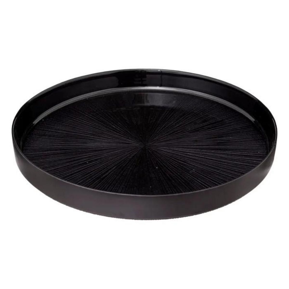 SECRET DE GOURMET Service Apéritif 6 Pièces  Astra  34cm Noir