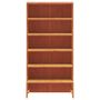 Voir la diapositive 4 : VIDAXL Armoire à chaussures cire marron 52x30x104 cm bois pin massif