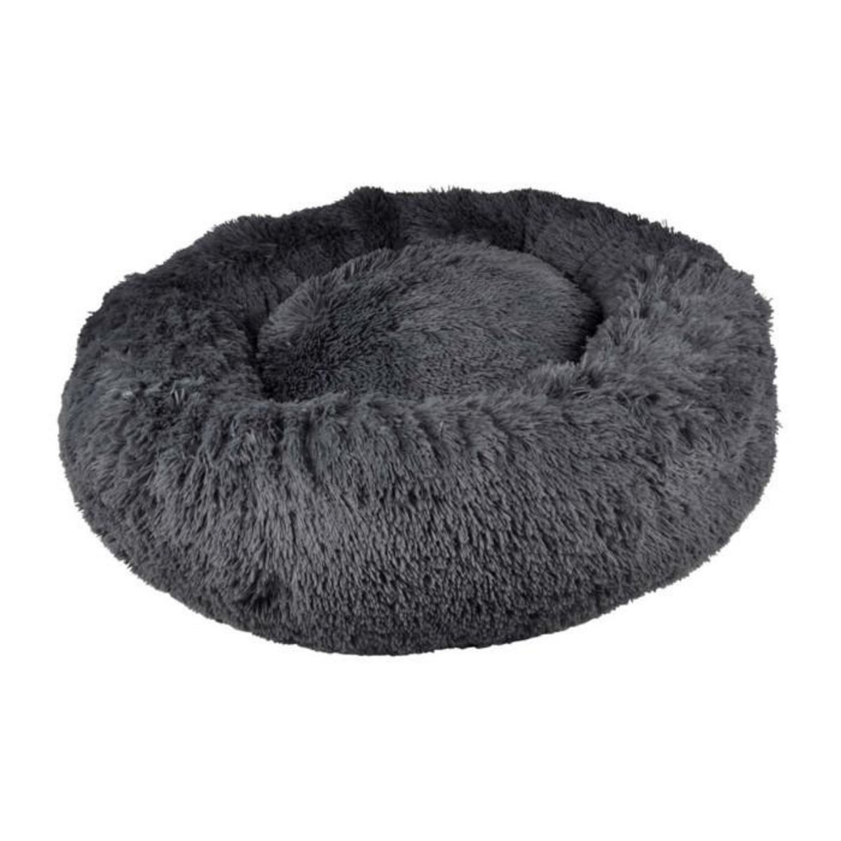 Paris Prix Coussin pour Chien & Chat  Fluffy  75cm Anthracite