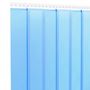 Voir la diapositive 3 : VIDAXL Rideau de porte bleu 200 mmx1,6 mm 50 m PVC