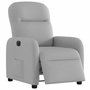 Voir la diapositive 3 : VIDAXL Fauteuil inclinable electrique gris nuage tissu