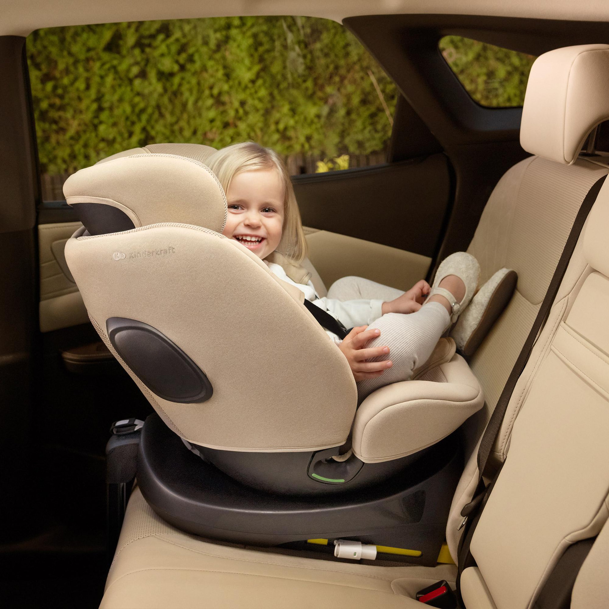 Voir la diapositive 2 : KINDERKRAFT Base isofix pivotante 360° pour siège auto