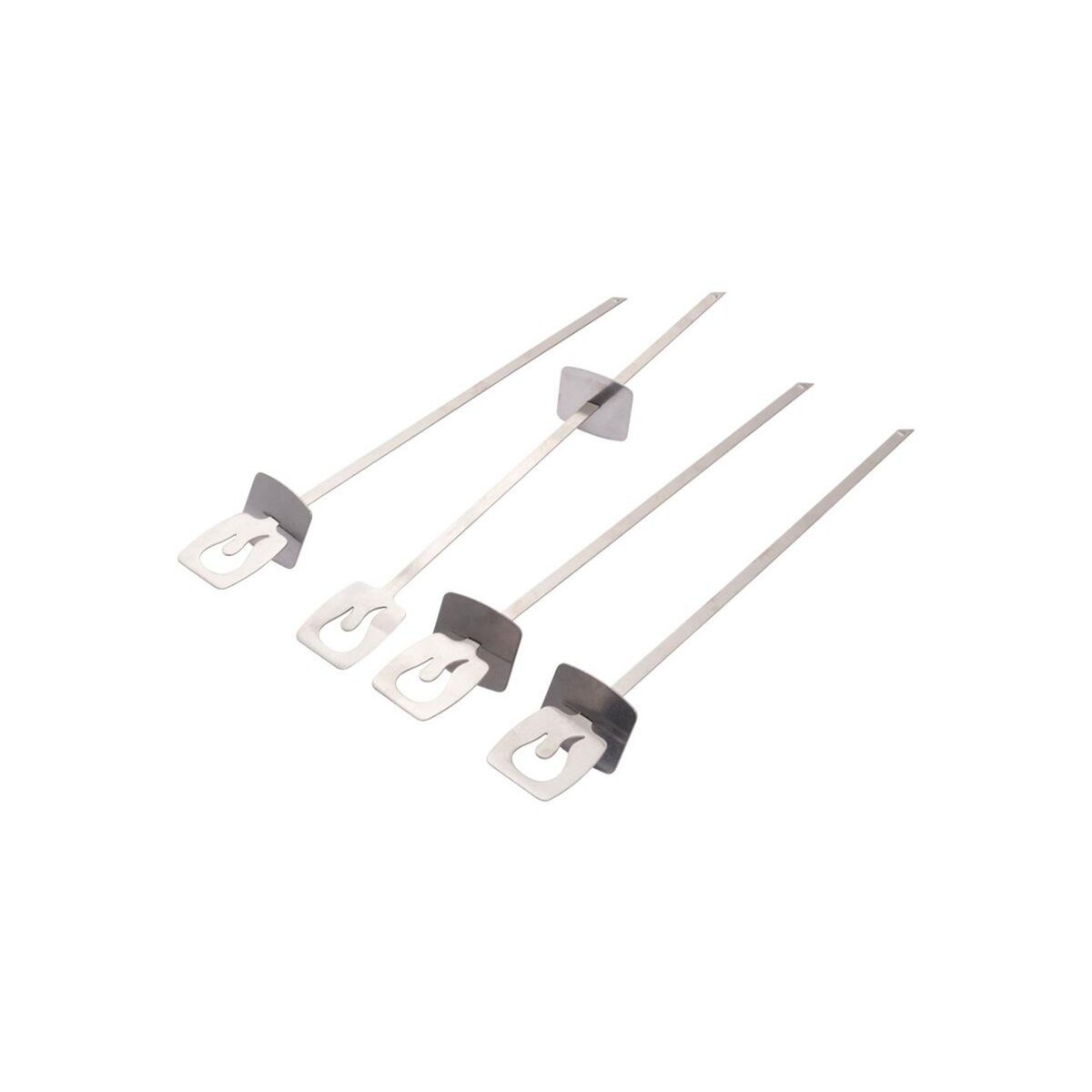 CHAR-BROIL Lot de 4 brochettes en inox Grill+® - Char-Broil