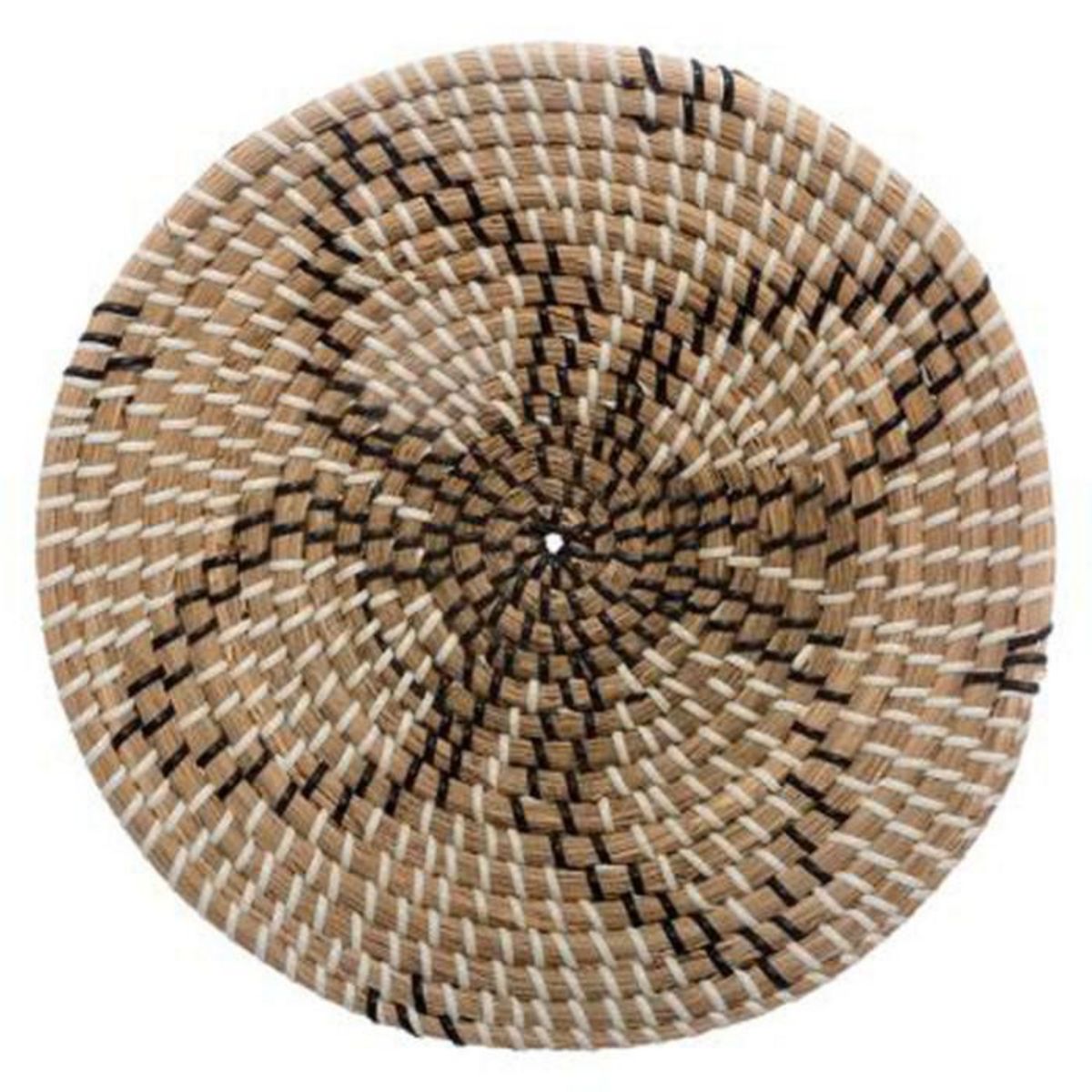 Paris Prix Lot de 3 Décorations Murales  Panier  45cm Naturel